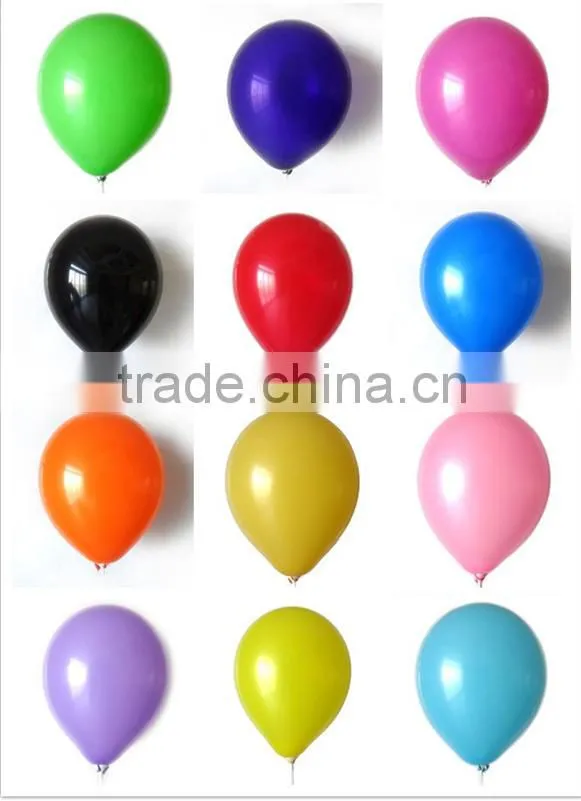 12 inch round latex party decoration balloons
