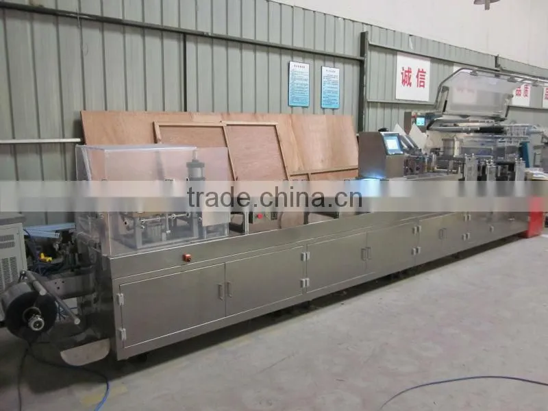 Blister and paper card hot seal automatic toothpick packing machine