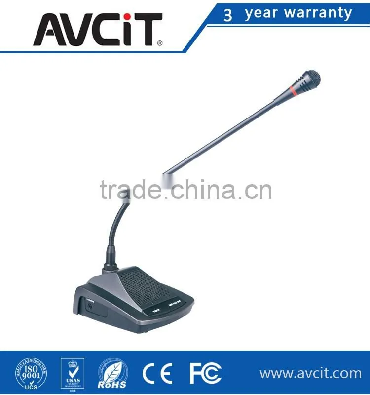 Professional conference table microphone systems support 128 units China factory