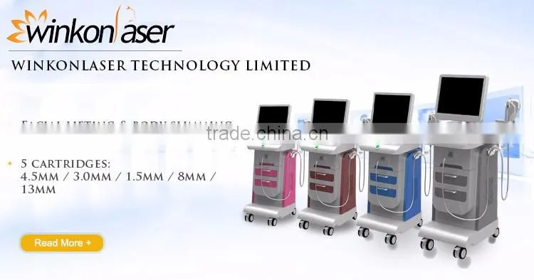 Winkon newest beauty & personal equipment hifu ultrasound machine & wrinkle removal hifu face lift