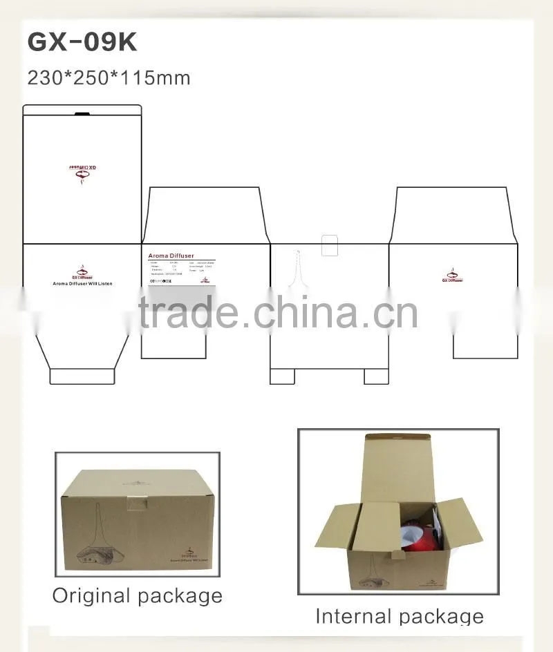 GX Diffuser electric aroma diffuser oil diffuser difuser aroma ultrasonic aroma diffuser