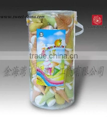 Marshmallows with different fruit flavour