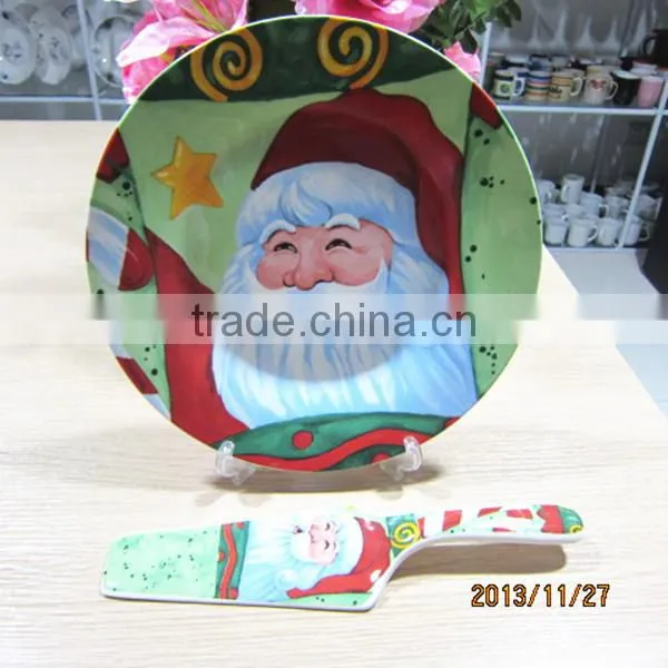 personalized ceramic plates, personalized christmas ceramic plates, christmas plates cheap