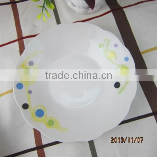 custom logo ceramic plates dishes,catering plates and dishes,bulk ceramic plates