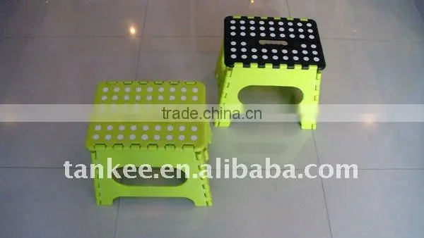 Folding Step Stool Garden Seat Portable Handle Carry