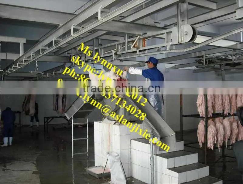 pig slaughter equipment/300 head pig slaughtering machine line