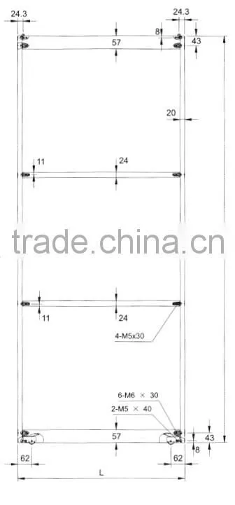 high quality steel and Plastic Wardrobe Sliding Door Fittings max door weight 40kg