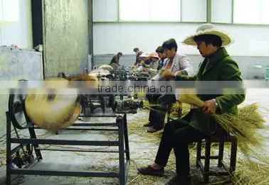 Neweek farm use electric semi-automatic straw rope braiding making machine