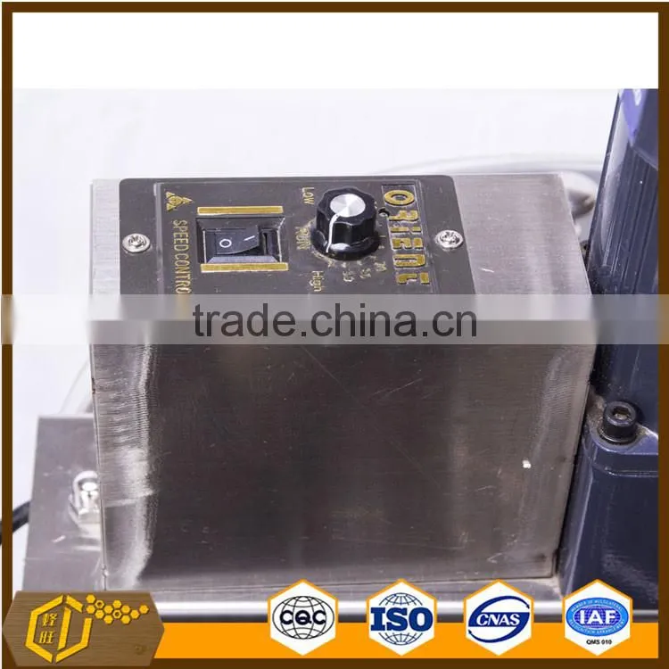 3 frames stainless steel honey extractor by electric