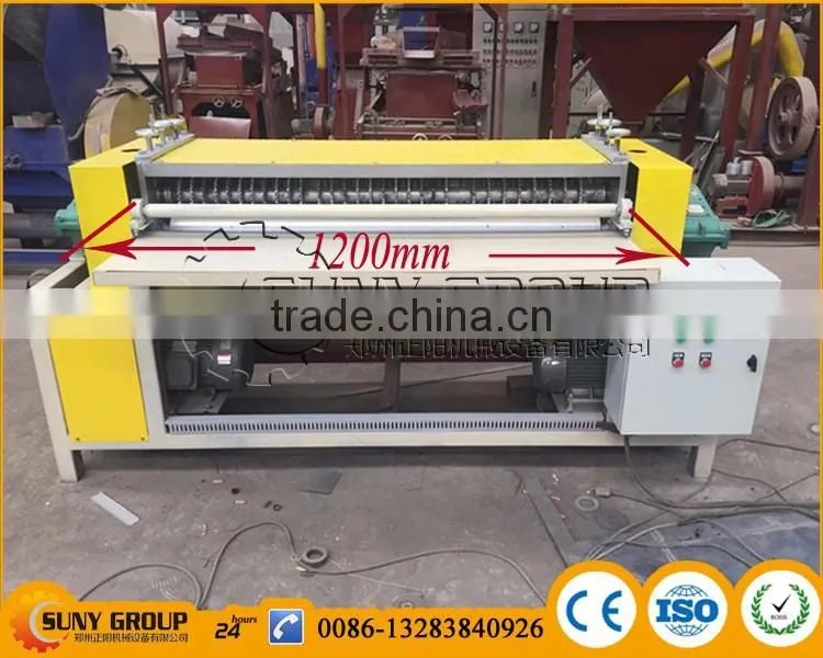 Copper and aluminum tube stripper machine for aluminum recycling
