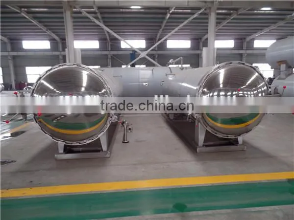 Factory price steam or water used single pot sterilizing canned food retort pot