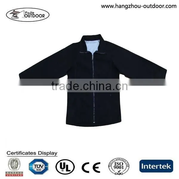 Stylish Flees Plain jacket