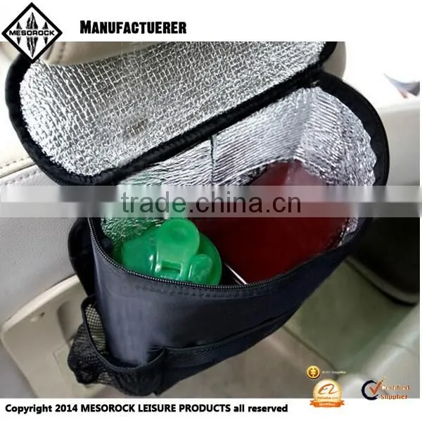 Heat-preservation car backseat organizer multi-pocket travel storage bag car seat organizer