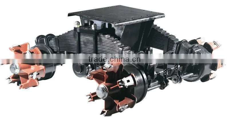24 Ton 28 Ton 32 Ton 36 Ton Low Plate Spoke Axle Bogie Suspension