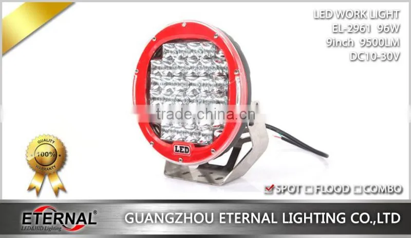 60W work light driving lamp round for 4x4 Jeep offroad hummer SUV ATV bumper high power led driving light spot lamp