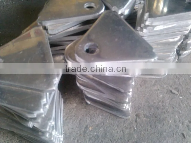 Aluminum welding bridge joints, good quality, aluminum metal part, spare parts
