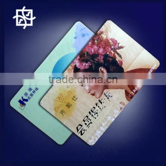 high quality contact company id card
