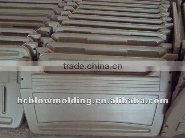 OEM Blow Molding Medical Equipment Plastic Medical Treatment Bed Headboard Design