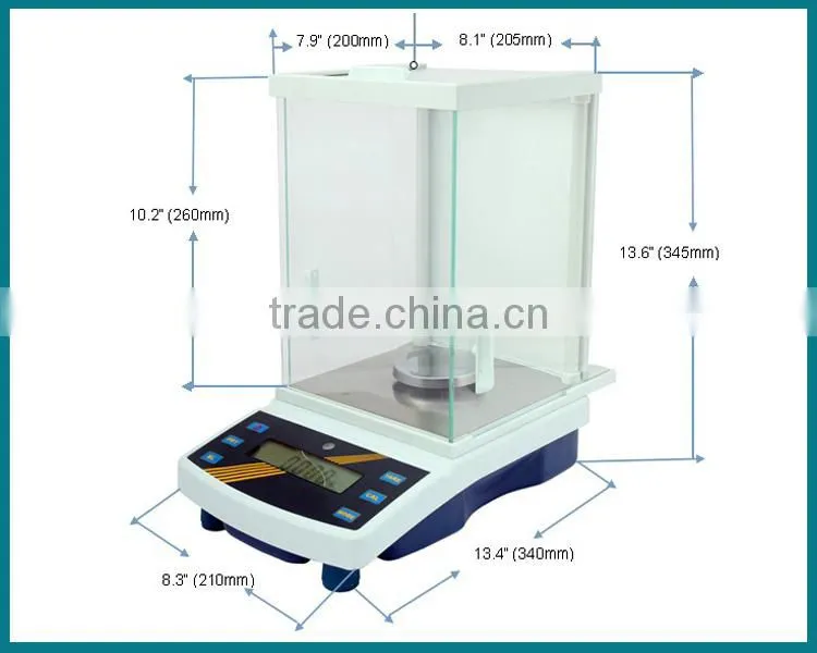300g 0.001g digital weight readout precision scale