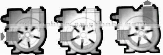 Rotary vane oil pump