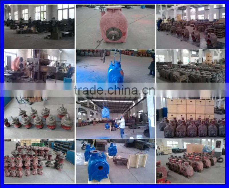 Centrifugal Semi-open Impeller Diesel Water Pump