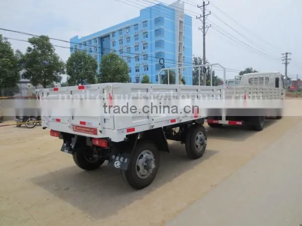 CLW 2 axles Cargo Small Semi Trailer 4 Ton