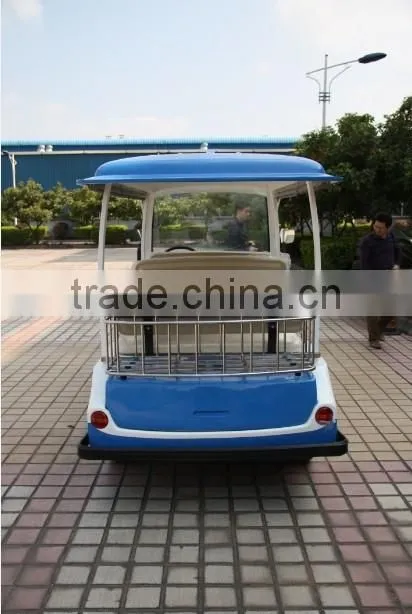 Best 8 person airport electric passenger transport car cheap shuttle bus