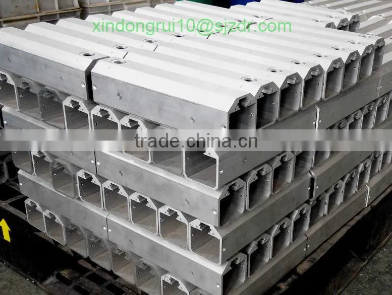 cnc aluminum profile EN AW-6082/AlSiMgMn customized profiles