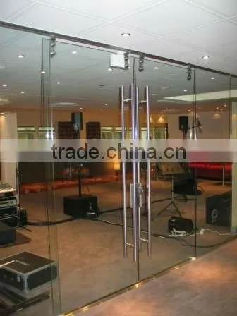 3-19mm Frameless Glass Entrance Doors