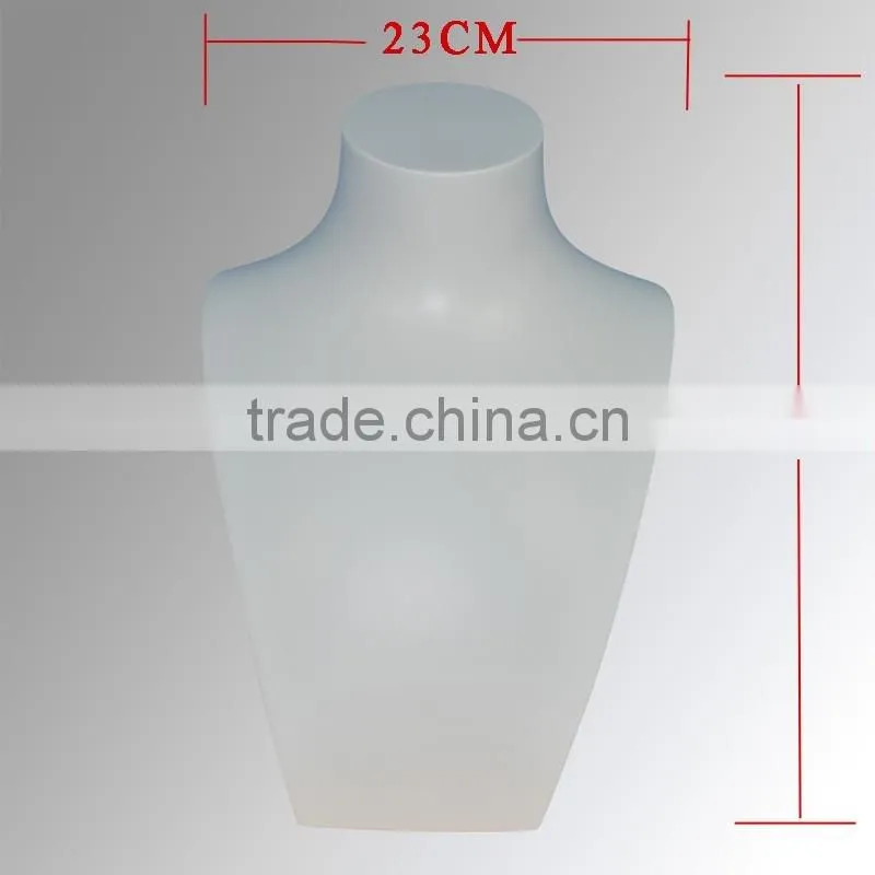 Necklaces stand Black or White Large Bust Display Mannequin bust forms