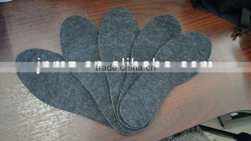wool felt insole sheep wool insole heated insoles
