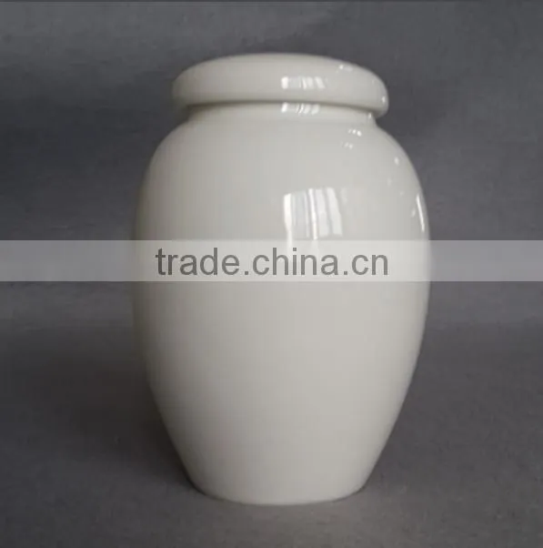Ceramic funeral cremaiton urns for pet ashes