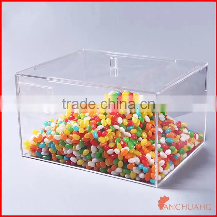 plastic lucite bread box