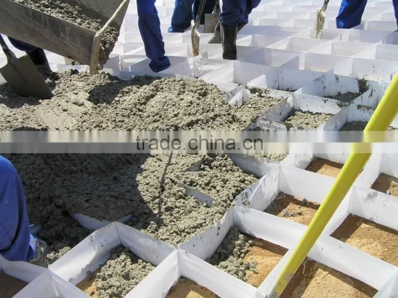 Top quality plastic driveway pavers plastic geocell