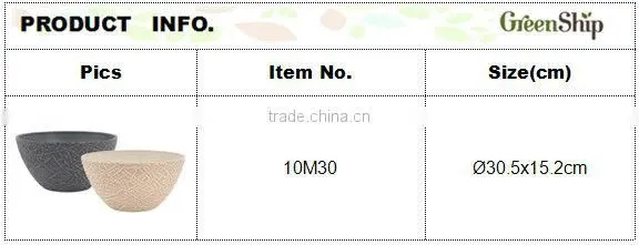 New Finished Design Plastic Garden Flower Pot--Manufacturer/GreenShip