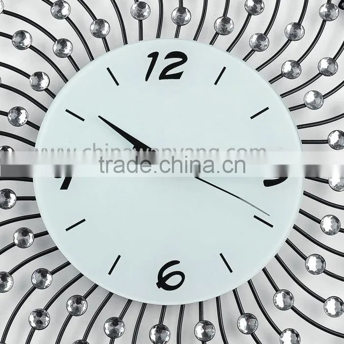 Different Kinds Flower Shape Beautiful Custom Wall Clock