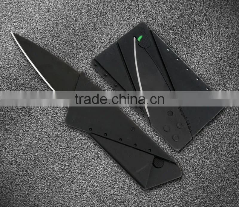 Folding Credit Card Knife with stainless steel blade