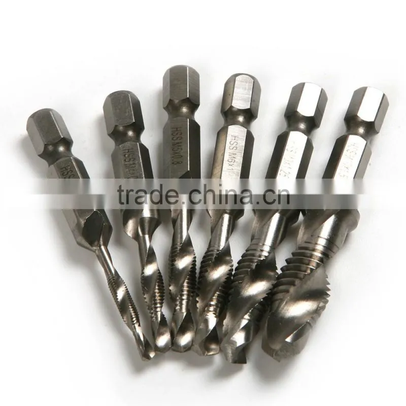 HSS Threaded Drill Bit For Drilling And Tap