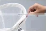 Polyester Exchangeable Japanese Noodle Strainer Udon Tamo Light Strainer with Wooden Handle