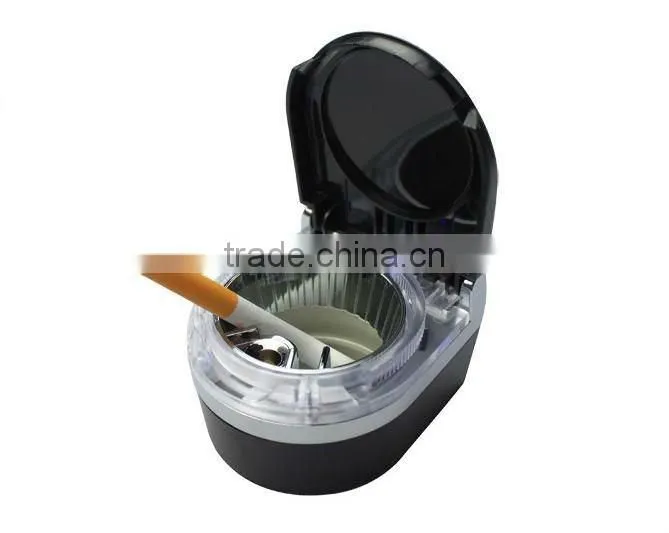 Car ashtray wth blue led