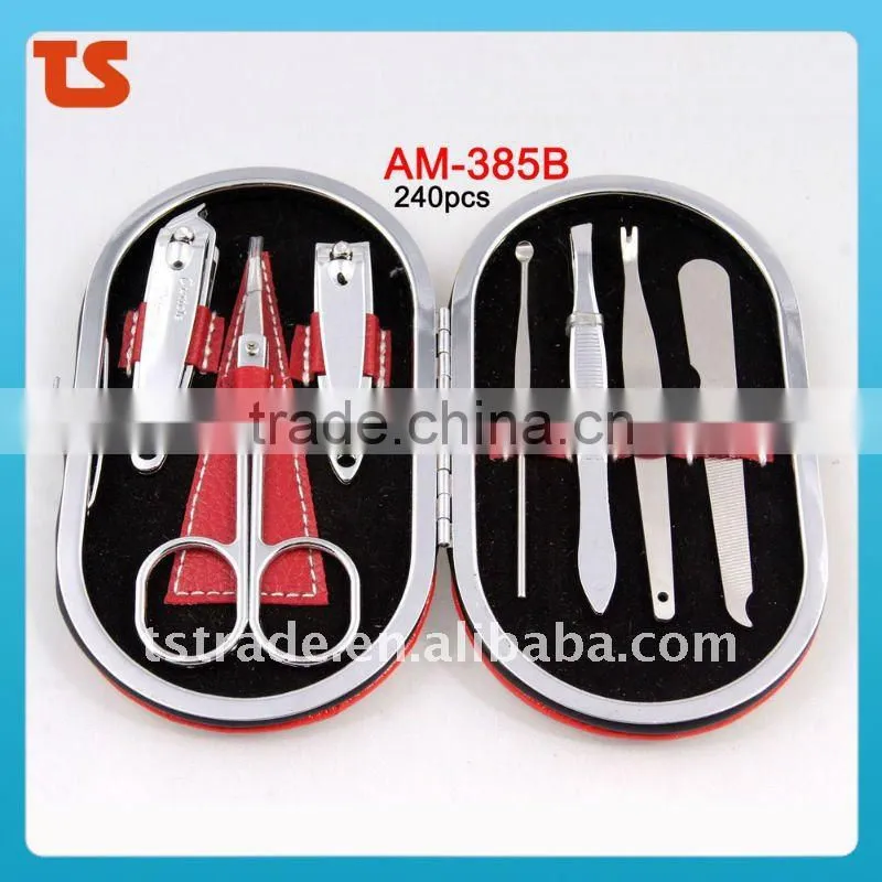 2014 5PC Professional Stainless Steel Nail Manicure Set Tools AM-410D