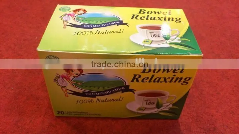 High effect bowel cleansing tea herbal improve bowel digesting tea weight loss tea