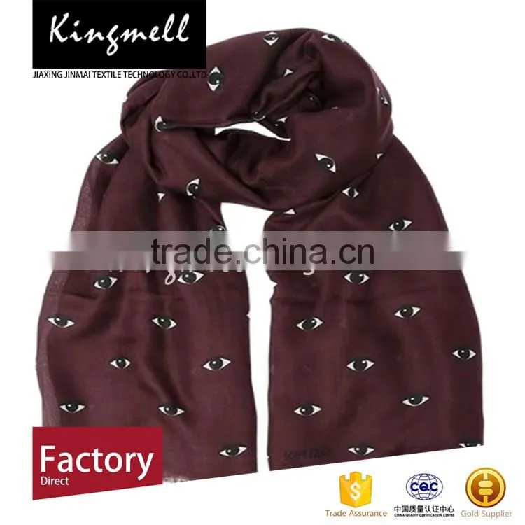 Custom-made Wholesale Digital Printing Cotton Scarf
