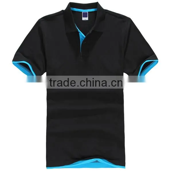 Casual short sleeve blank polo shirt for men golf shirt