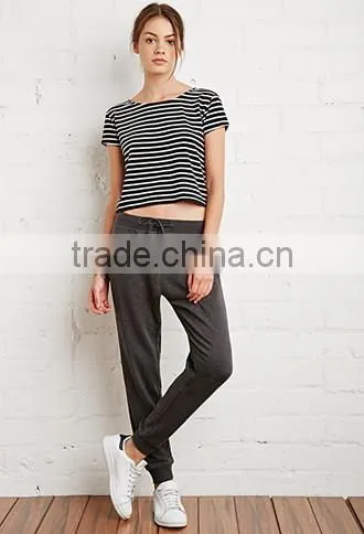Ms paint cotton wool fleece circle draw string who pants sports pants