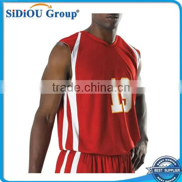Custom Alleson Basketball Jersey Reversible Mens
