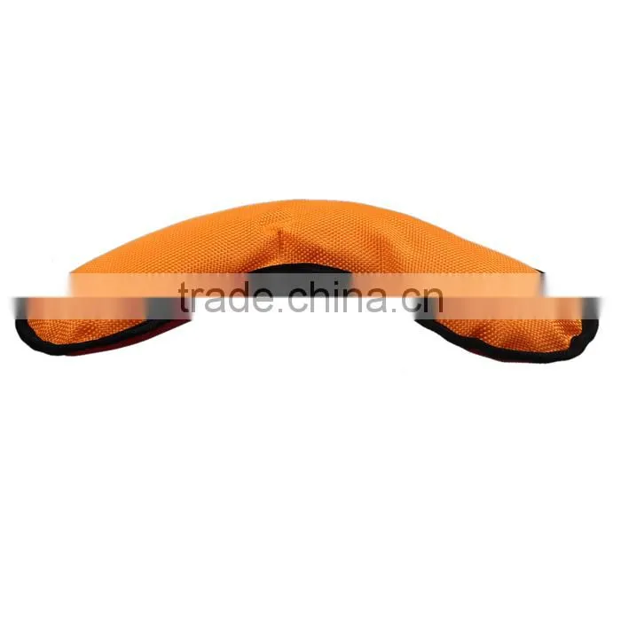 Training Chew Sound Activity Squeaky Toy Dart Red Orange Oxford Fabric Giggle Ball