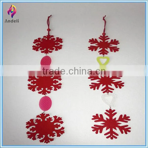Custom Design Merry Christmas Snowflake Decoration For Home