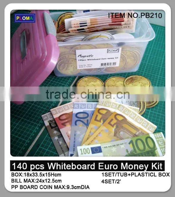 EUR money bill education math toy for class