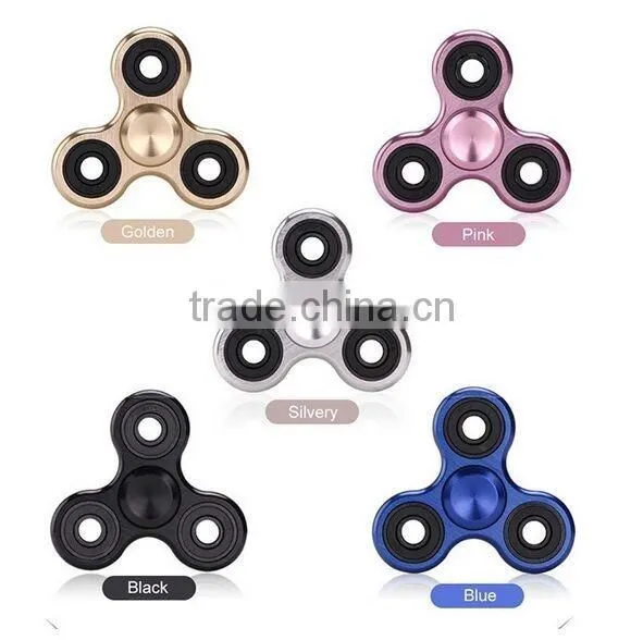 2017 Hot sale Aluminum Alloy Edc Fidget spinner toys